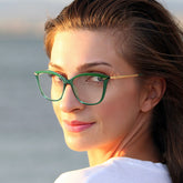 Jacqueline Rectangle Full frame TR90 Eyeglasses